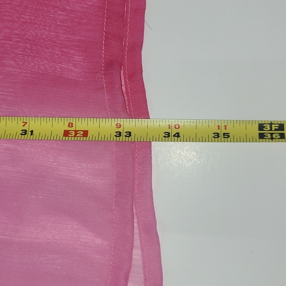Pink Ombre Poncho V Neck Swimwear Cover Up Pool Beach Cruise Vacation - Picture 5 of 7
